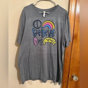 I believer in my student T-shirt size 2xl